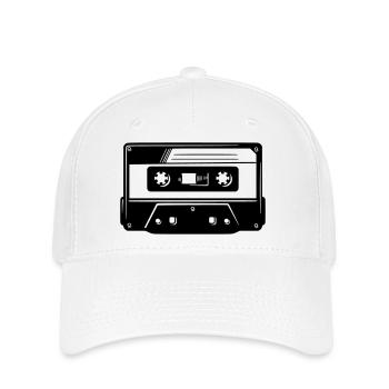 cassette - Casquette Flexfit - blanc - Devant