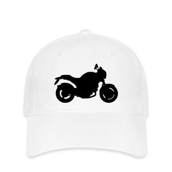  Monster - Casquette Flexfit - blanc - Devant