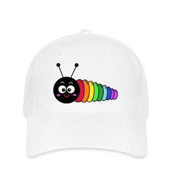 Chenille - Casquette Flexfit - blanc - Devant