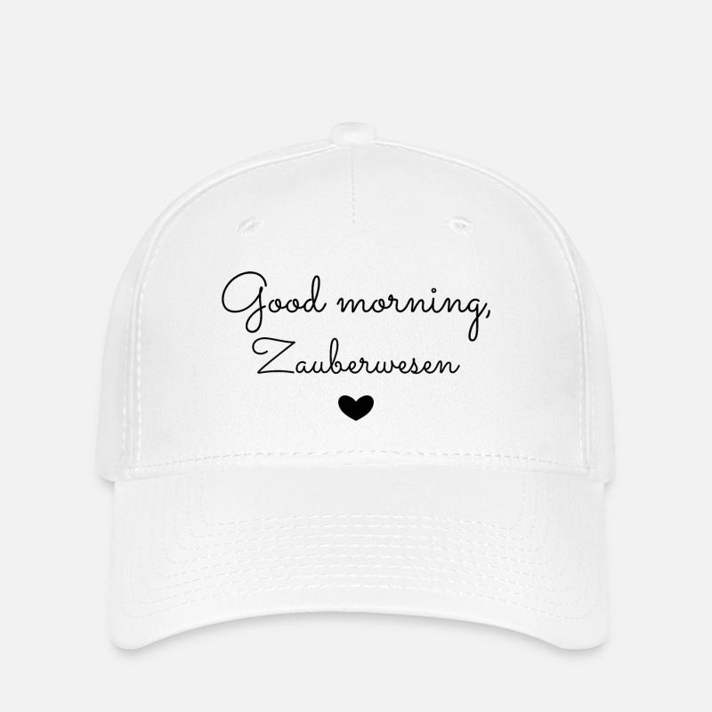 Good morning Zauberwesen - Flexfit Cap - Weiß