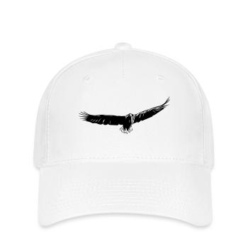 Eagle gliding - Flexfit Cap - white - Front