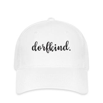 Dorfkind. - Flexfit Cap - Weiß - Vorne