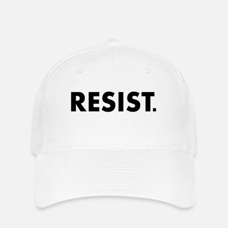 Resist - Flexfit Cap - white