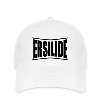 T-Shirt Ersilide T-Shirt Geschenkidee - Flexfit Cap - Weiß - Vorne