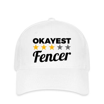 Okayest fencer - Flexfit Cap - white - Front