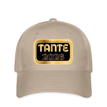TANTE 2026 BABY ANKÜNDIGUNG - Flexfit Cap - Khaki - Vorne