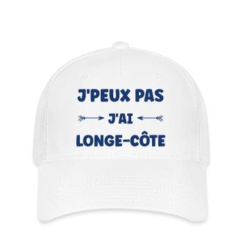 Longe cote - Casquette Flexfit - blanc - Devant