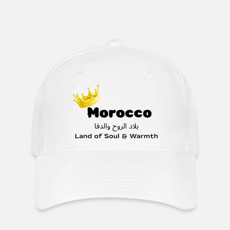 Morocco - Flexfit Cap - white