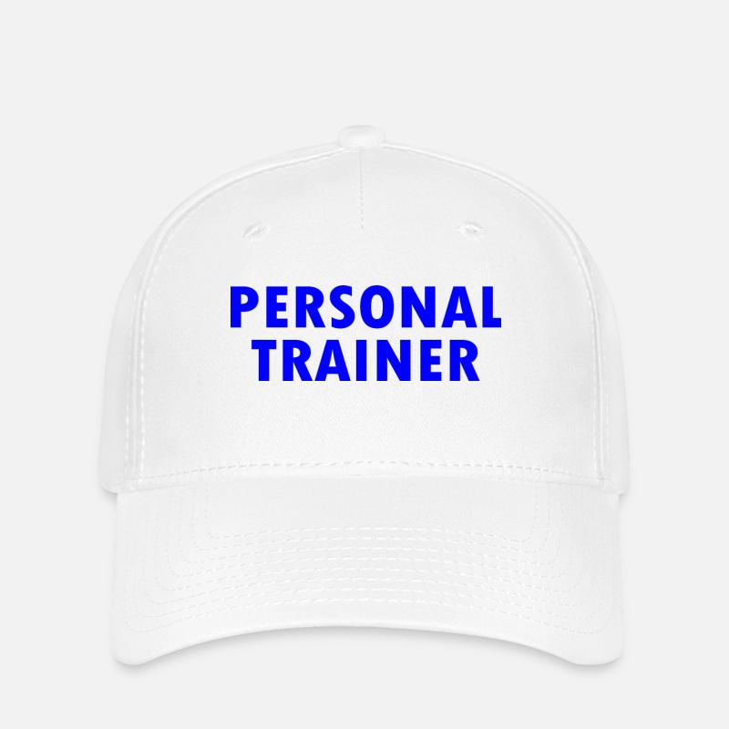 Personal trainer - Casquette Flexfit - blanc