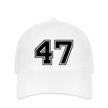 47 - Flexfit Cap - white - Front