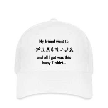 Atlantis - Casquette Flexfit - blanc - Devant