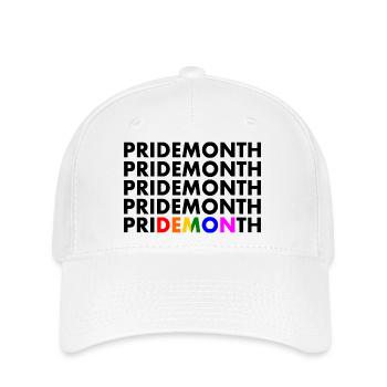 pride month demon - Flexfit Cap - Weiß - Vorne