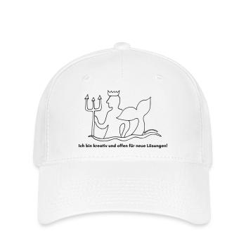 Sternzeichen Wassermann - Flexfit Cap - Weiß - Vorne