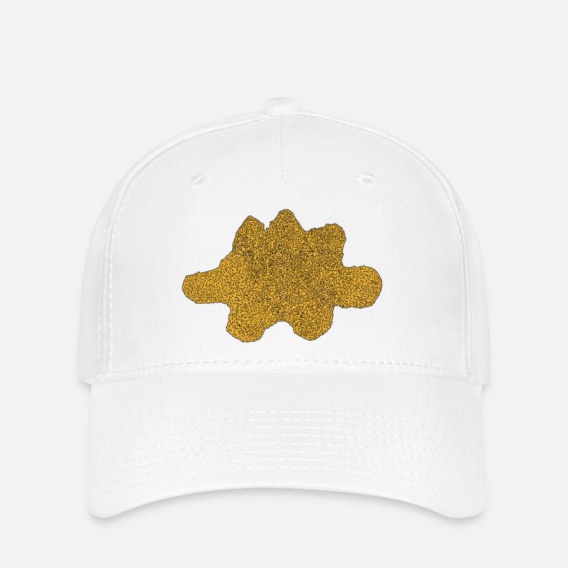 Stegosaurus Nugget - Flexfit Cap - white