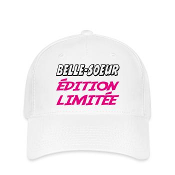 BELLE SOEUR édition limitée - Casquette Flexfit - blanc - Devant
