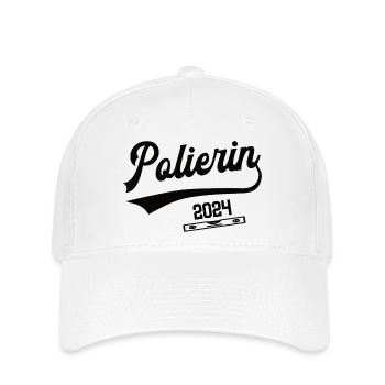 Polierin 2024 Beruf Polier Azubi Lehrling Lehre - Flexfit Cap - Weiß - Vorne