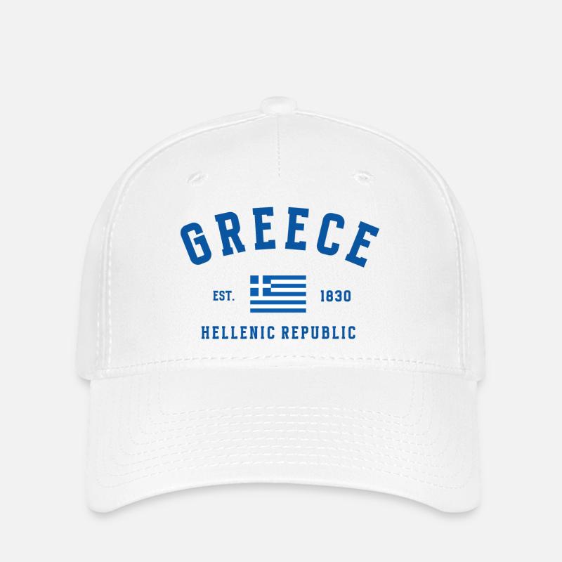 Greece Est 1830 - Flexfit Cap - white