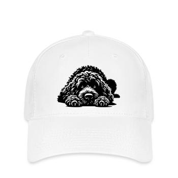Chien d’Eau Espagnol - Casquette Flexfit - blanc - Devant