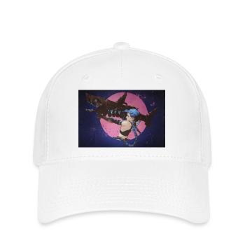 Jinx pistolet - Casquette Flexfit - blanc - Devant