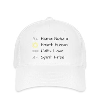 Connected to everything - Flexfit Cap - white - Front