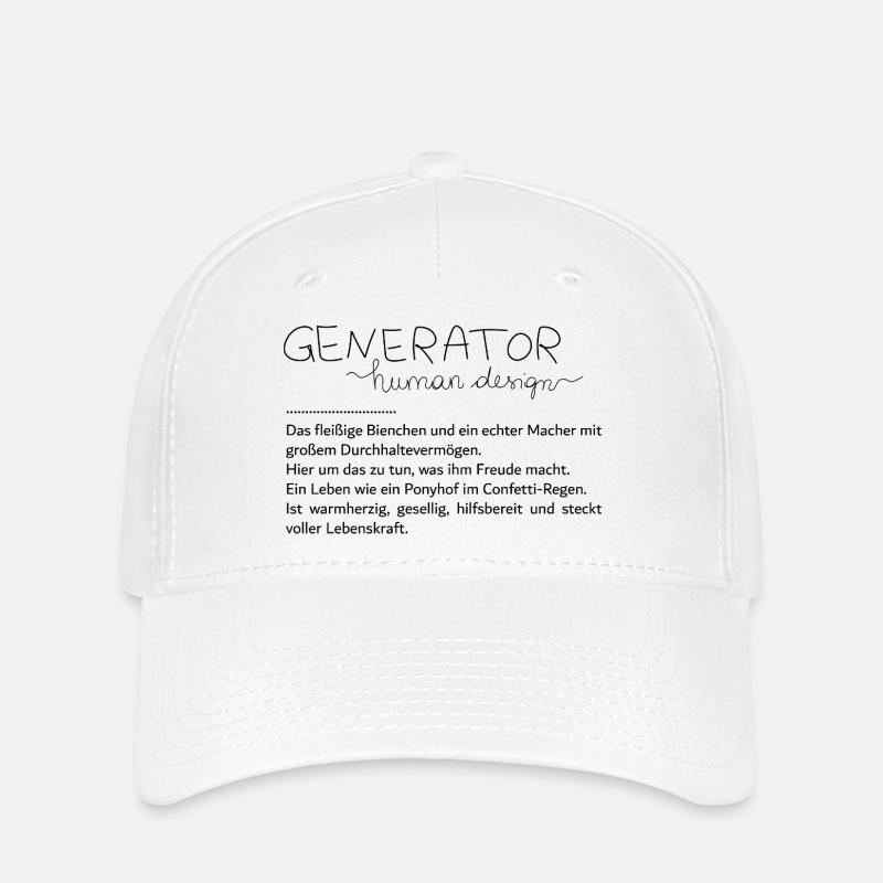 You're a generator - Flexfit Cap - white