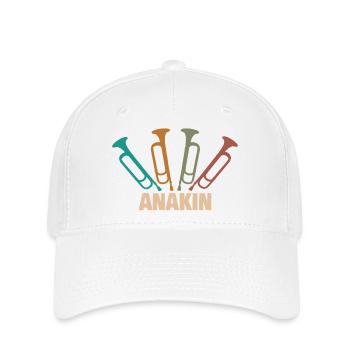Prénom Anakin - Casquette Flexfit - blanc - Devant