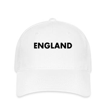 angleterre - Casquette Flexfit - blanc - Devant