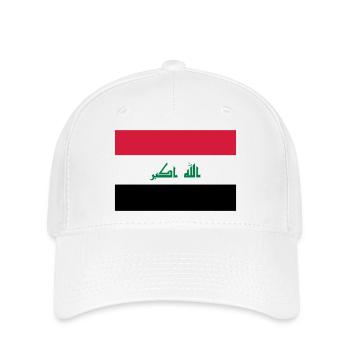 Iraq - Flexfit Cap - white - Front