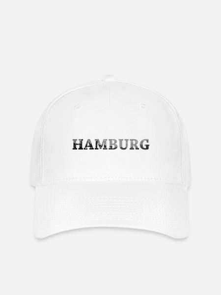 Hamburg - Flexfit Cap - Weiß