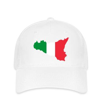 Sicily classic colors - Flexfit Cap - white - Front