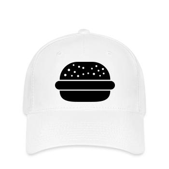 Hamburger - Flexfit Cap - Weiß - Vorne