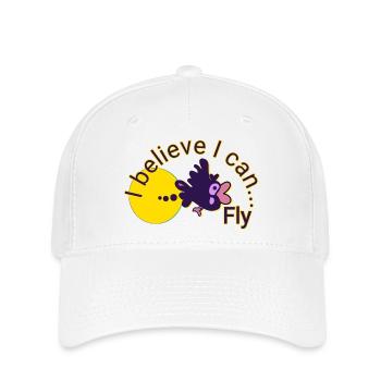 Fliegender Vogel - Flexfit Cap - Weiß - Vorne