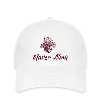 Marsa Alam - Ägypten - mit Feuerfisch - Flexfit Cap - Weiß - Vorne