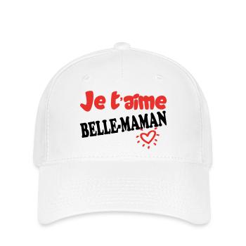 I love you BEAUTIFUL MOM - Flexfit Cap - white - Front