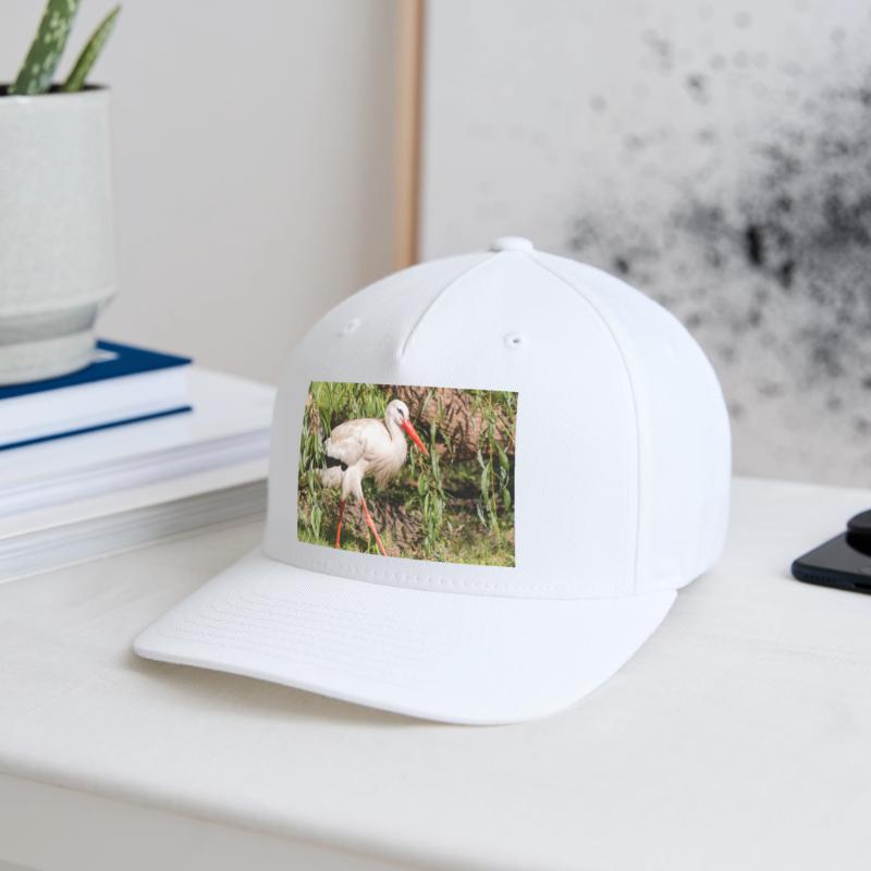 Weißstorch oder Klapperstorch Flexfit Cap