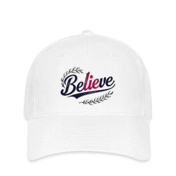 Croire - Casquette Flexfit - blanc - Devant