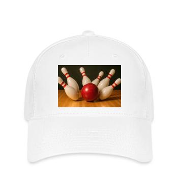 Bowling - Flexfit Cap - white - Front