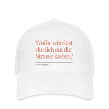 Question n° 1 - Casquette Flexfit - blanc - Devant