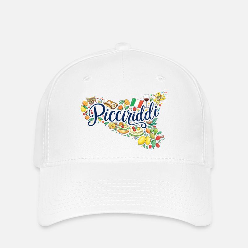 Picciriddi sicilian - Flexfit Cap - white