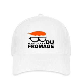 Omelette du fromage - Flexfit Cap - white - Front