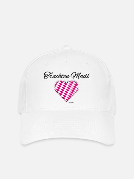 Trachten Madl - Flexfit Cap - Weiß