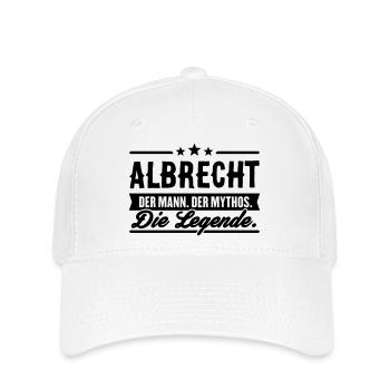 Man Myth Legend Albrecht - Casquette Flexfit - blanc - Devant