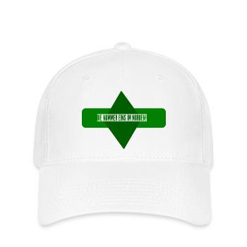 Brême - Casquette Flexfit - blanc - Devant