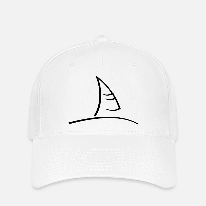 sailing / Segeln (1c) - Flexfit Cap - white