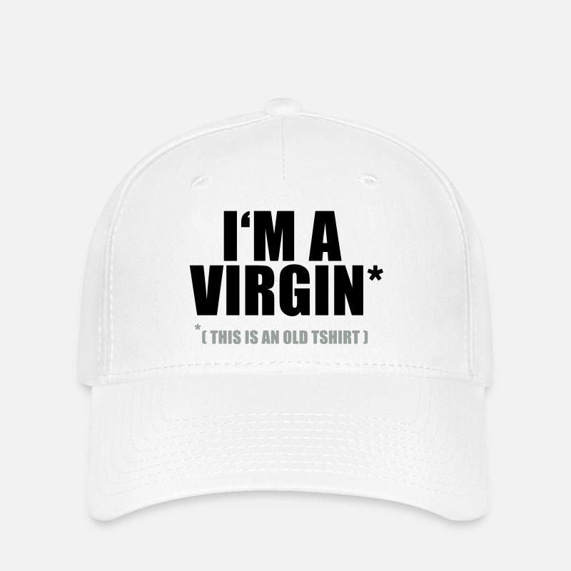 I'm a Virgin * - Flexfit Cap - white