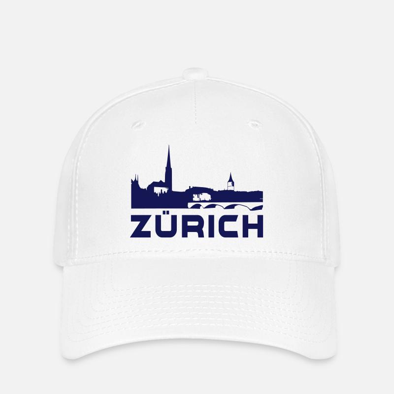 Zurich - Flexfit Cap - white