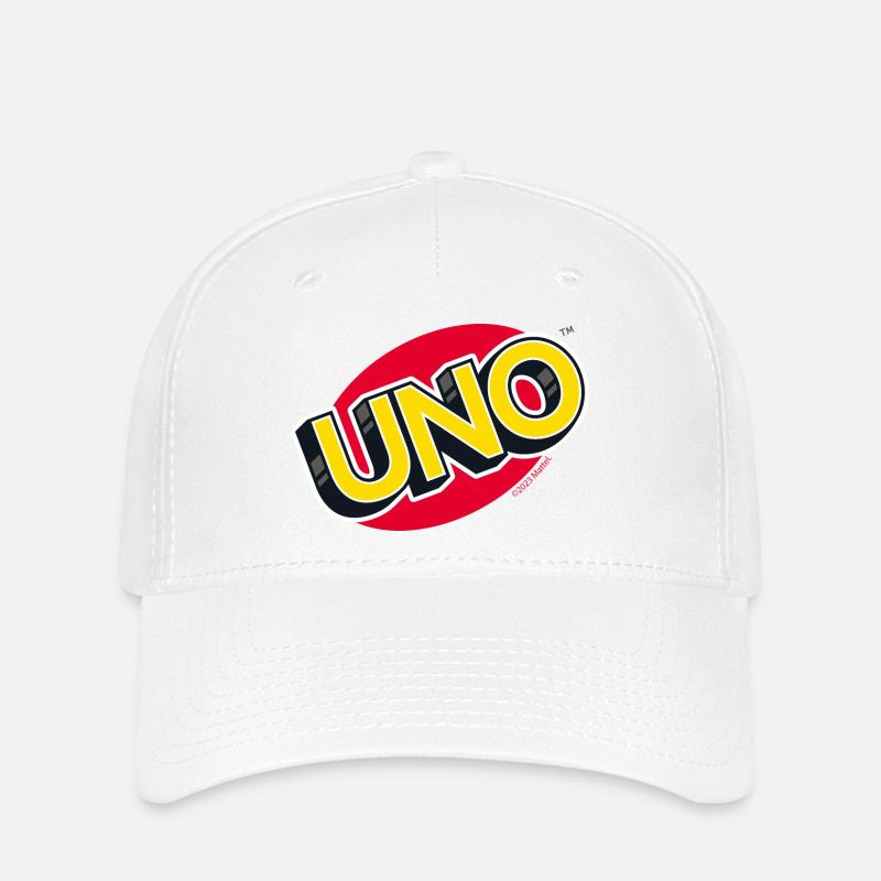 ™ UNO Classic Logo - Flexfit Cap - white
