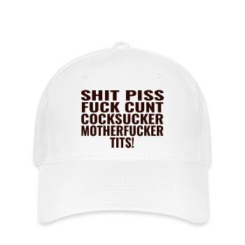 Forbidden Words - Flexfit Cap - white - Front