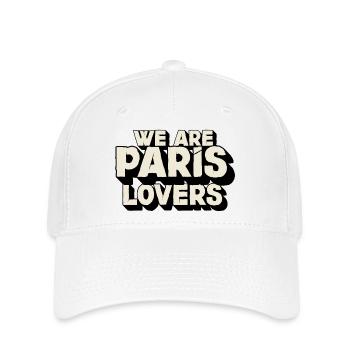 we are lovers of Paris - Flexfit Cap - white - Front