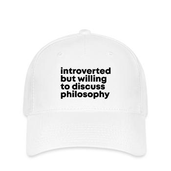 Philosophy - Flexfit Cap - white - Front